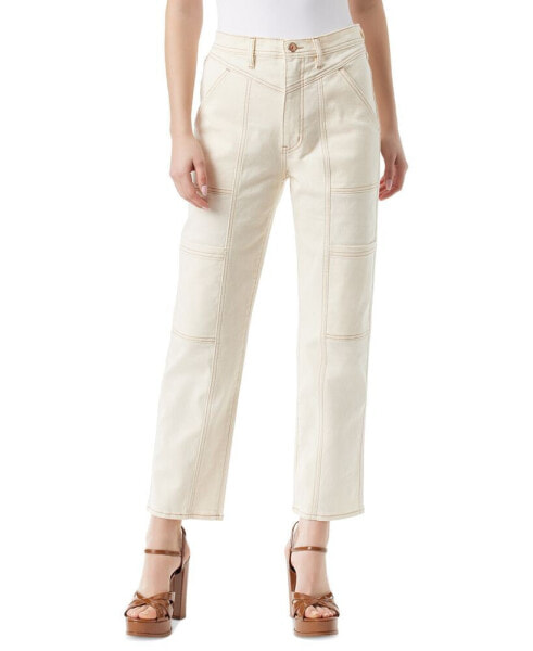 Women's Straight-Leg Cargo Ankle Pants