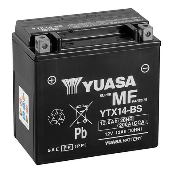 YUASA YTX14-BS AGM battery