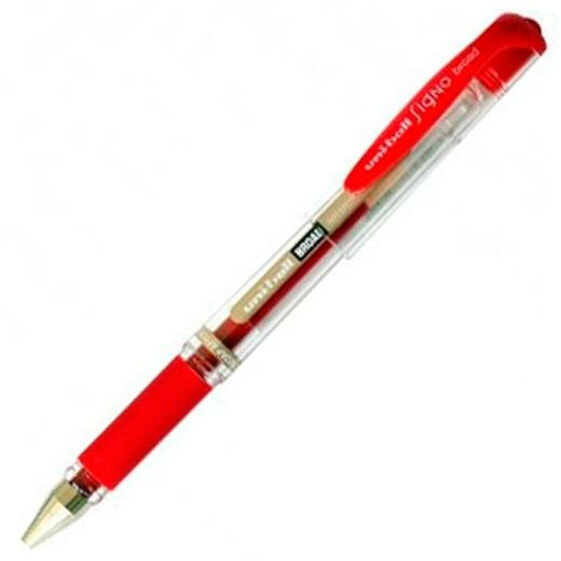 Ручка с жидкими чернилами uni-ball Signo Broad UM-153 W Красный 0,6 мм 12 штук