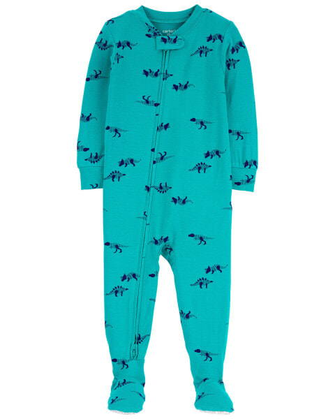 Baby 1-Piece Dinosaur PurelySoft Footie Pajamas 24M
