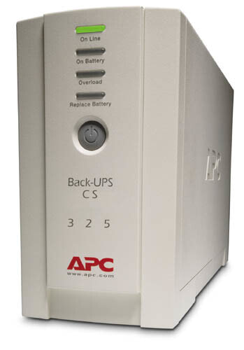 ИБП APC Back-UPS CS 325 - внешний (Оффлайн) 325 Вт
