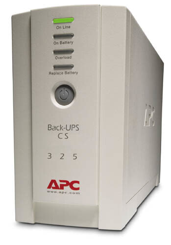 Источник бесперебойного питания APC Back-UPS CS 325 - (Offline) 325 Вт External.