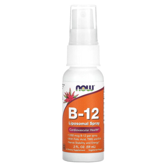 NOW Foods B-12 Liposomal Spray Липосомальный спрей с витамином B-12