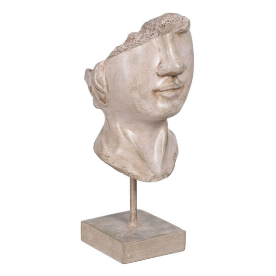 Декоративная фигура Бежевое лицо BB Home 12,5 x 13,5 x 27,5 см.
