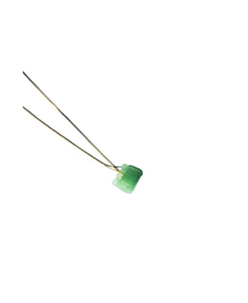 Baby lock — Jade stone pendant necklace