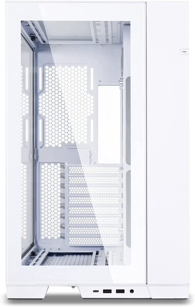 Lian Li O11 Dynamic EVO - Midi Tower - PC - White - ATX - EATX - ITX - micro ATX - Aluminium - Steel - Tempered glass - 16.7 cm
