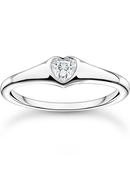 Thomas Sabo Ladies Ring TR2390-051-14-54 heart size 54