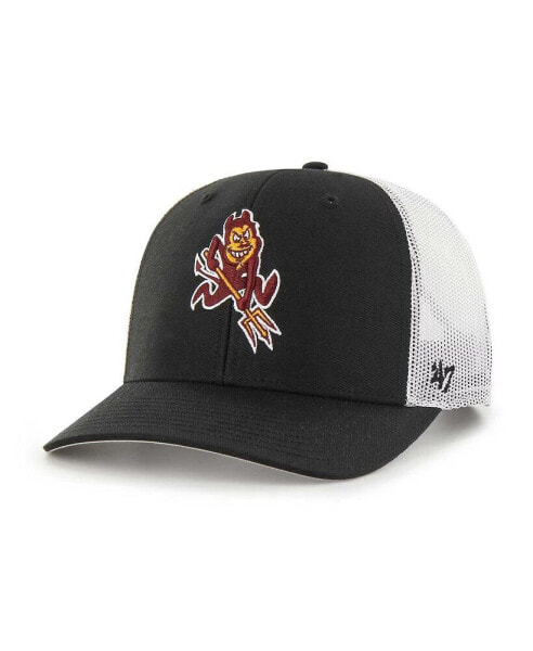 Men's Black Arizona State Sun Devils Trucker Adjustable Hat