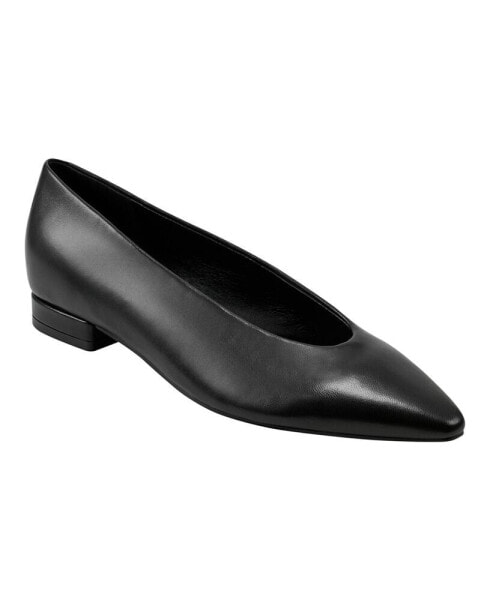 LTD Women's Gunner Pointy Toe Slip-on Dress Flats