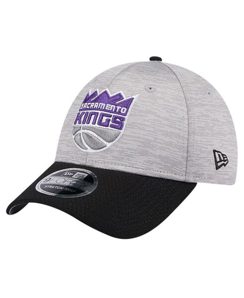 Men's Heather Gray/Black Sacramento Kings Active Digi-Tech Two-Tone 9forty Adjustable Hat