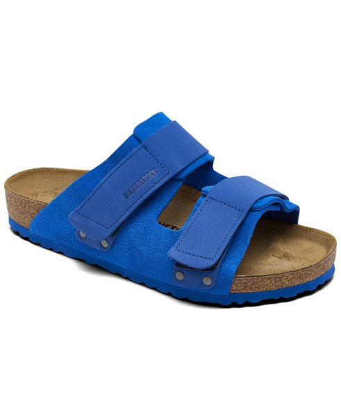 Men's Uji Nubuck Suede Leather Sandals from Finish Line