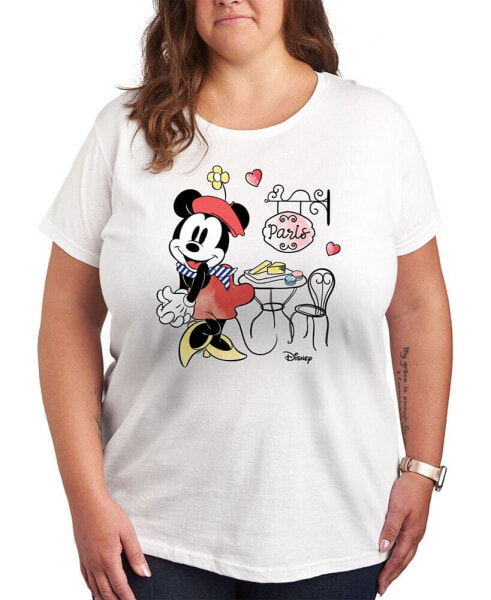 Minnie Paris Plus Size Graphic T-Shirt