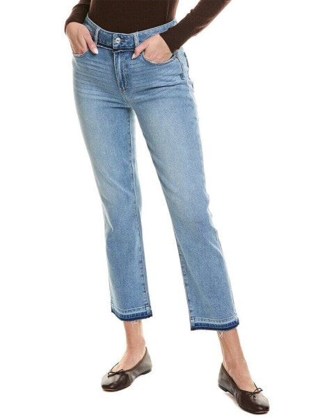 Paige Cindy Carmina Distressed Straight Leg Jean Women's