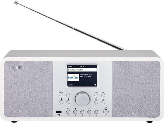 Imperial DABMAN i205 Stereo Speakers, DAB+/DAB/FM/Internet Radio, Spotify Connect, USB, WLAN), Colour: Black