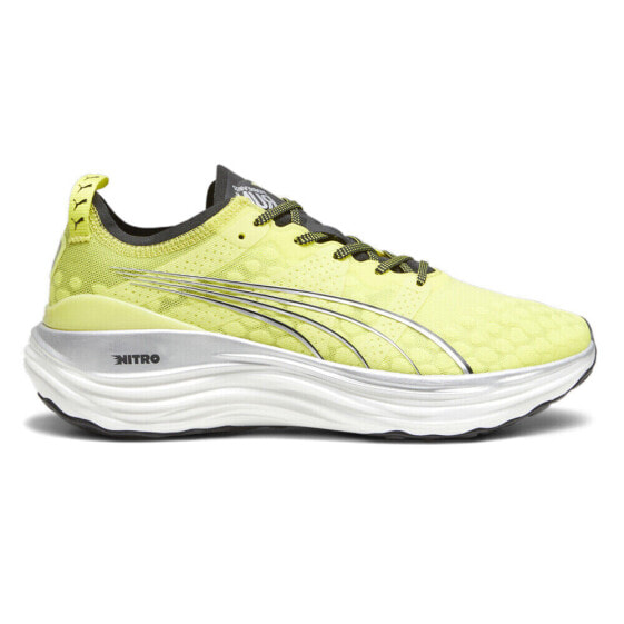 Puma Foreverrun Nitro Running Mens Yellow Sneakers Athletic Shoes 37775715