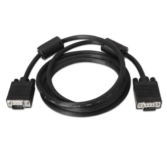 AISENS SVGA HDB15 Male Ferrita cable 1.8 m