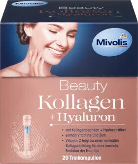 Beauty Kollagen + Hyaluron, Trinkampullen, 20 St., 500 ml