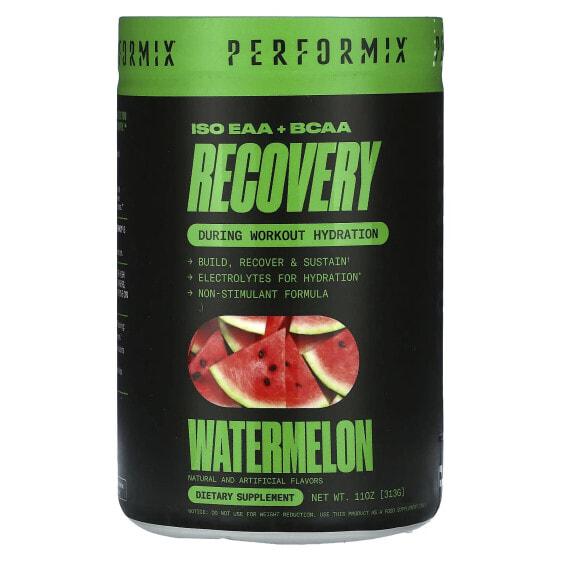 ISO EAA + BCAA Recovery, Watermelon, 11 oz (313 g)