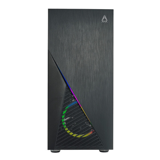 AZZA Zeno - Midi Tower - PC - Black - ATX - EATX - micro ATX - Mini-ITX - Steel - Tempered glass - Multi