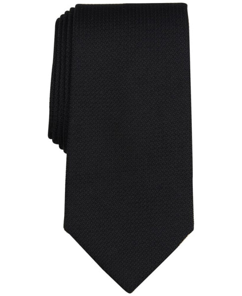 Men's Solid Black Tie