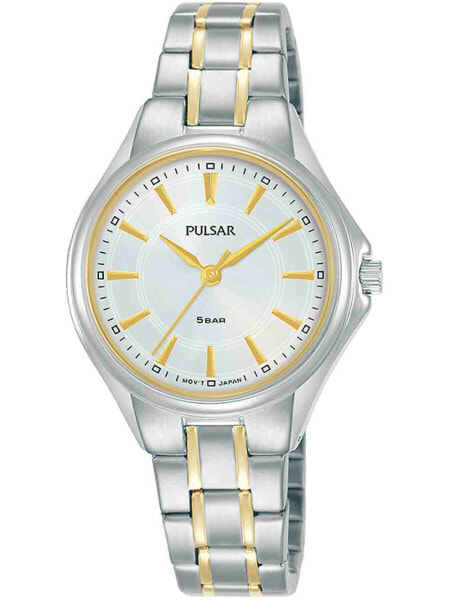 Часы и аксессуары Pulsar PH8499X1 Damenuhr 30 mm, золотистый/серебристый