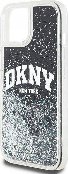 DKNY DKNY Liquid Glitter Big Logo - Etui iPhone 11 (czarny)