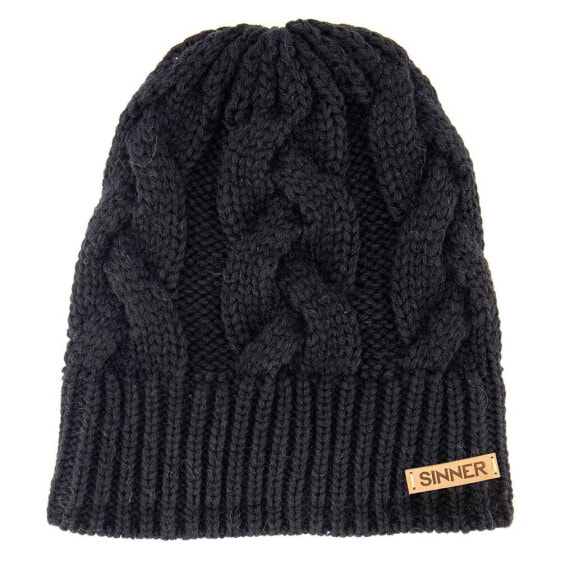 SINNER Cable Beanie