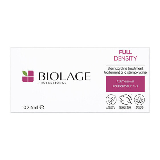 Уход за волосами Лечебное средство для прядей Biolage Full Density (Stemoxydine) 10 x 6 мл