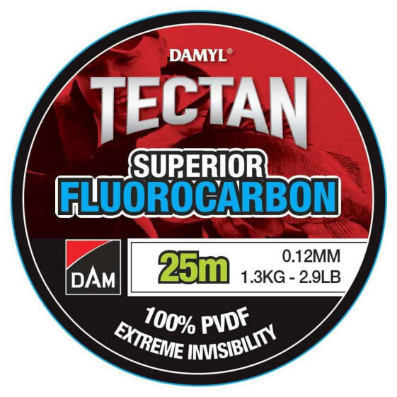 Флюорокарбоновая леска для рыбалки DAM Tectan Superior 25 м