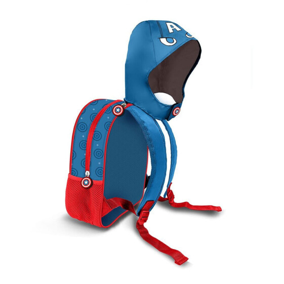 KARACTERMANIA Marvel Captain America Gurihiru Hooded backpack