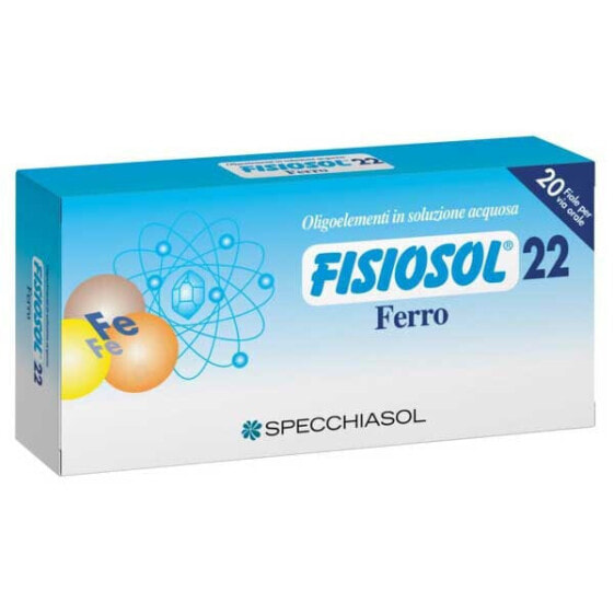 SPECCHIASSOL Fisiosol 22 Iron Trace Elements 20 Vials