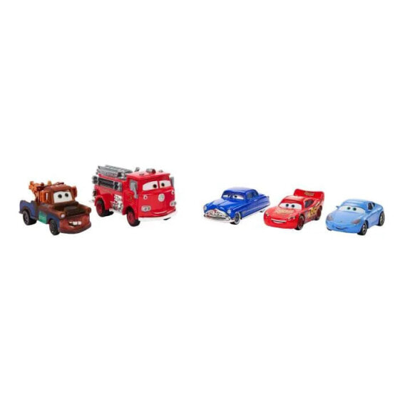 Набор 5 машинок Mattel Cars Разноцветный