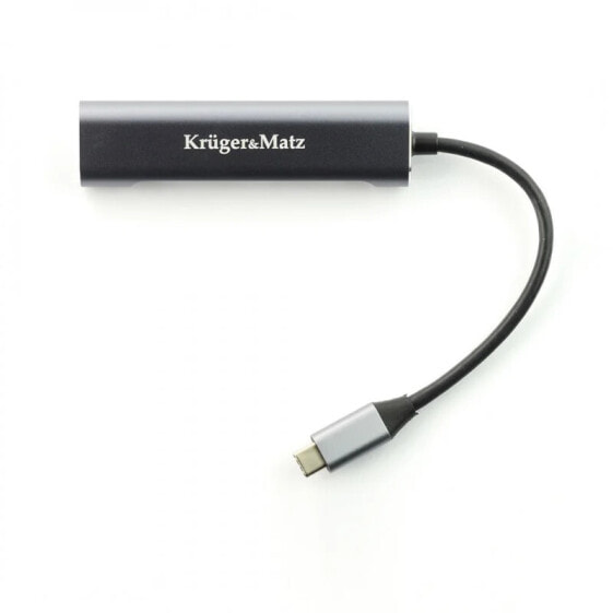 Мультипорт USB-концентратор Kruger&Matz Multiport HUB USB type C HDMI / USB 3.0 / USB 2.0
