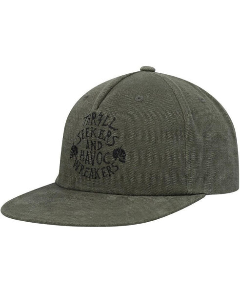 Men's Olive No Contest Snapback Hat
