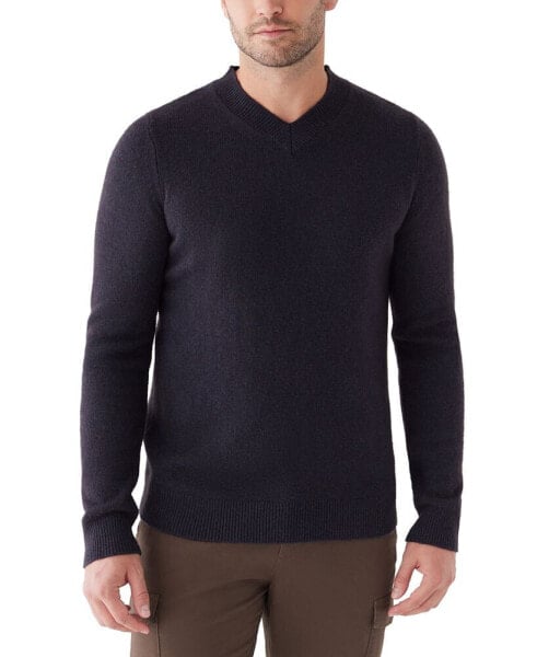 Men's V-Neck Wool Sweater