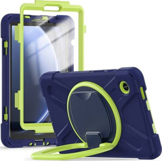 Etui na tablet Tech-Protect Tech-Protect X-Armor do Samsung Galaxy Tab A9 8.7 X110 / X115 Navy Lime