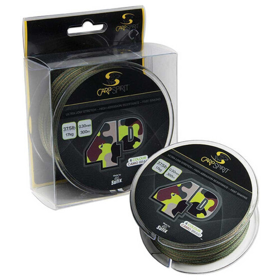 CARP SPIRIT 4-D Braided Line 300 m