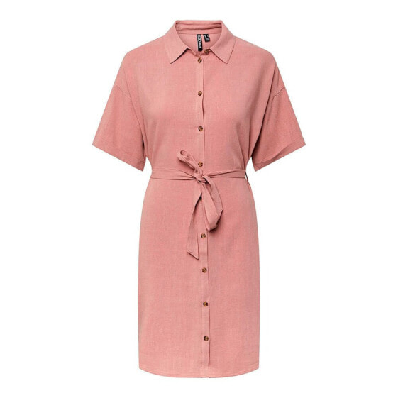 PIECES Vinsty Short Sleeve Midi Dress