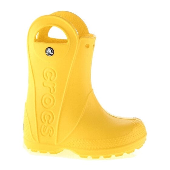 Сапоги для девочек Crocs Handle Rain Boot Kids