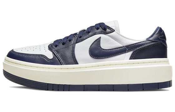 Кроссовки женские Jordan Air Jordan 1 elevate low "midnight navy" - синие, низкие, легендарные