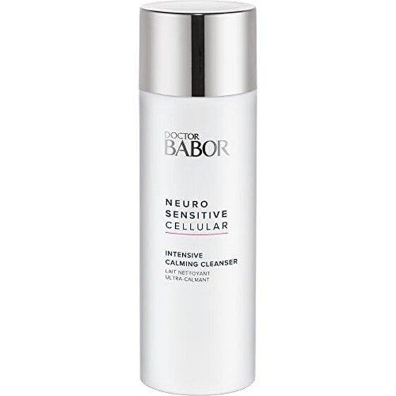 Doctor BABOR Intensive Calming Cleanser for Extremely Dry and Sensitive Skin, Mild Cleansing Milk, Alcohol-Free, Fragrance-Free, 1 x 150 ml