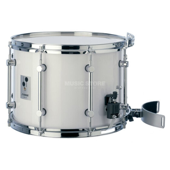 Sonor Marching Snare MB1410CW, 14"x10", B-Line Series, white