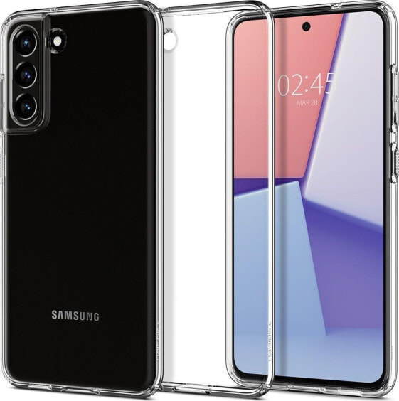 Чехол для смартфона Spigen Liquid Crystal Galaxy S21 FE, прозрачный