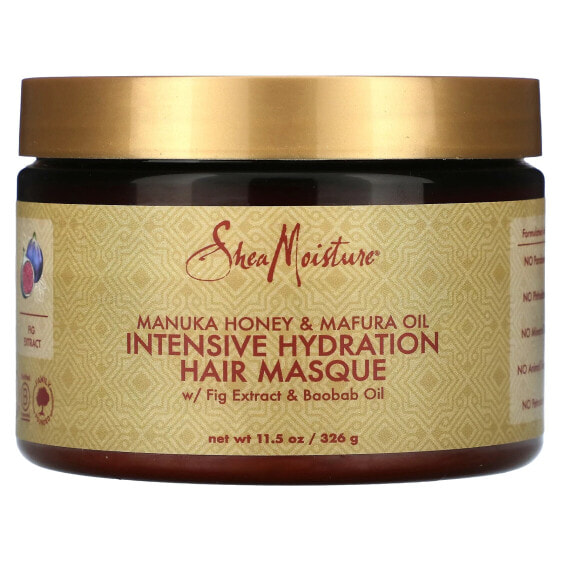 Manuka Honey & Mafura Oil, Intensive Hydration Hair Masque, 11.5 oz (326 g)