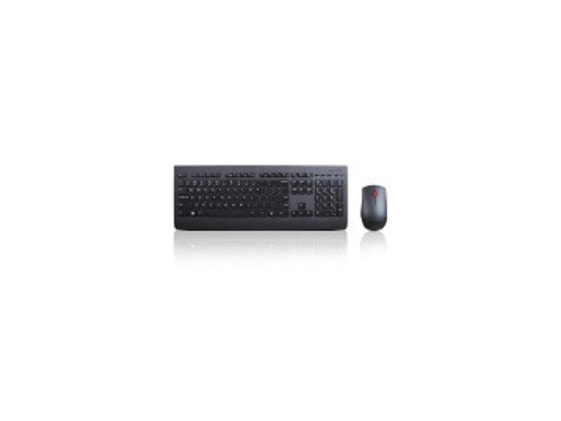 Lenovo 4X30H56796 Professional Combo - Keyboard And Mouse Set - Wireless - 2.4 G