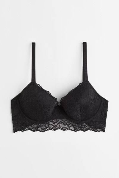 Padded Underwire Lace Bra