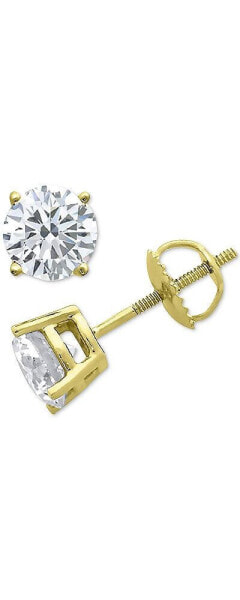 Diamond Stud Earrings (1/6 ct. t.w.) in 10k Gold, White Gold or Rose Gold
