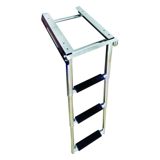 OEM MARINE 3030293 3 Steps Stainless Steel Ladder