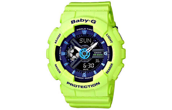 Часы CASIO BABY-G BA-110PP-3A Flash Green