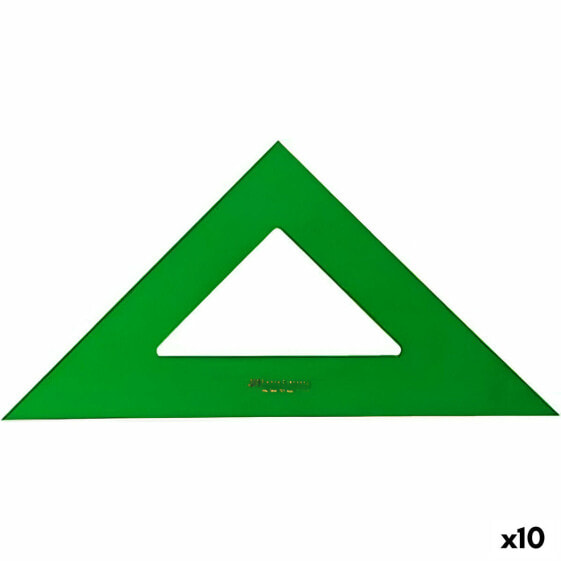 Set square Faber-Castell Green 32 cm (10 Units)